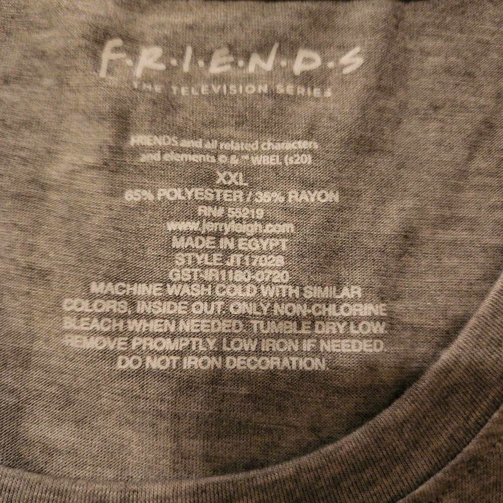 Official FRIENDS Women's Cut Central Perk T-shirt - Picture 9 of 9